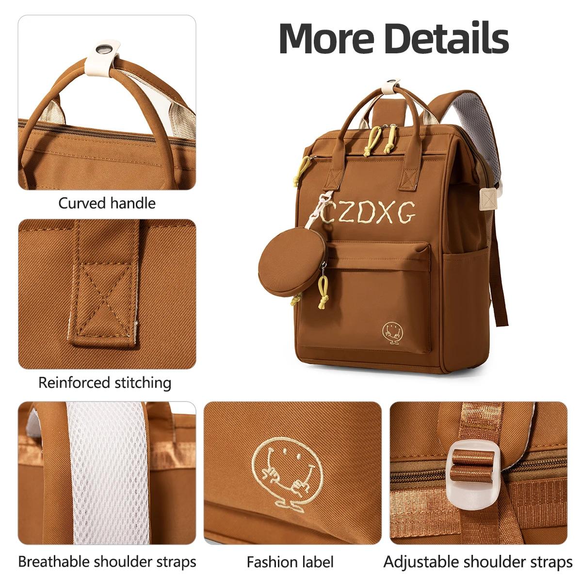 Mommy Bag, Baby Backpack for Women, Large Capacity, Fashionable, Lightweight, Suitable for Expectant Mothers, Outings, and Carrying Babies, New Style Mother and Baby Bag