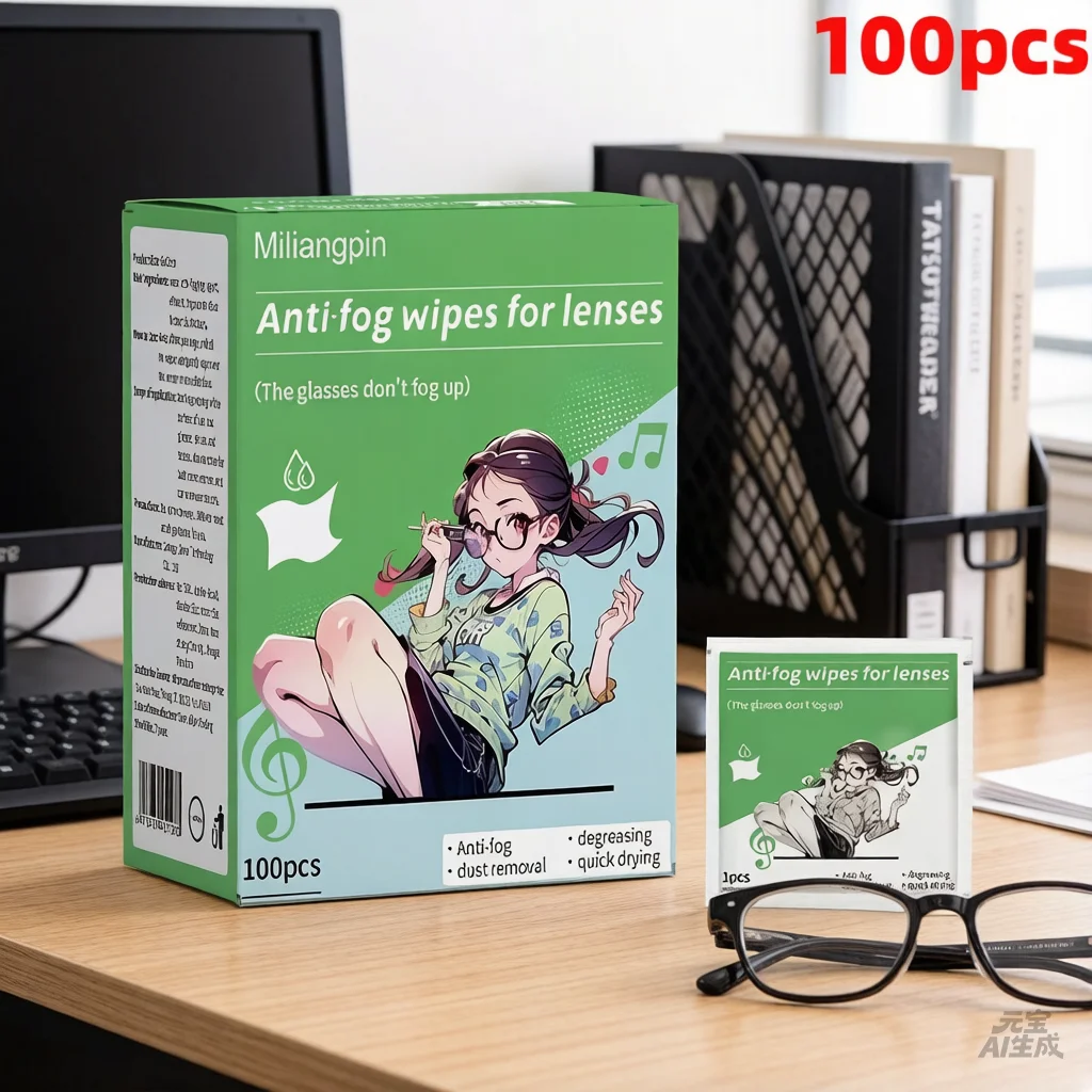 Premium Scratch-Free Cleaning Wipes for Glasses, Lenses & Screens