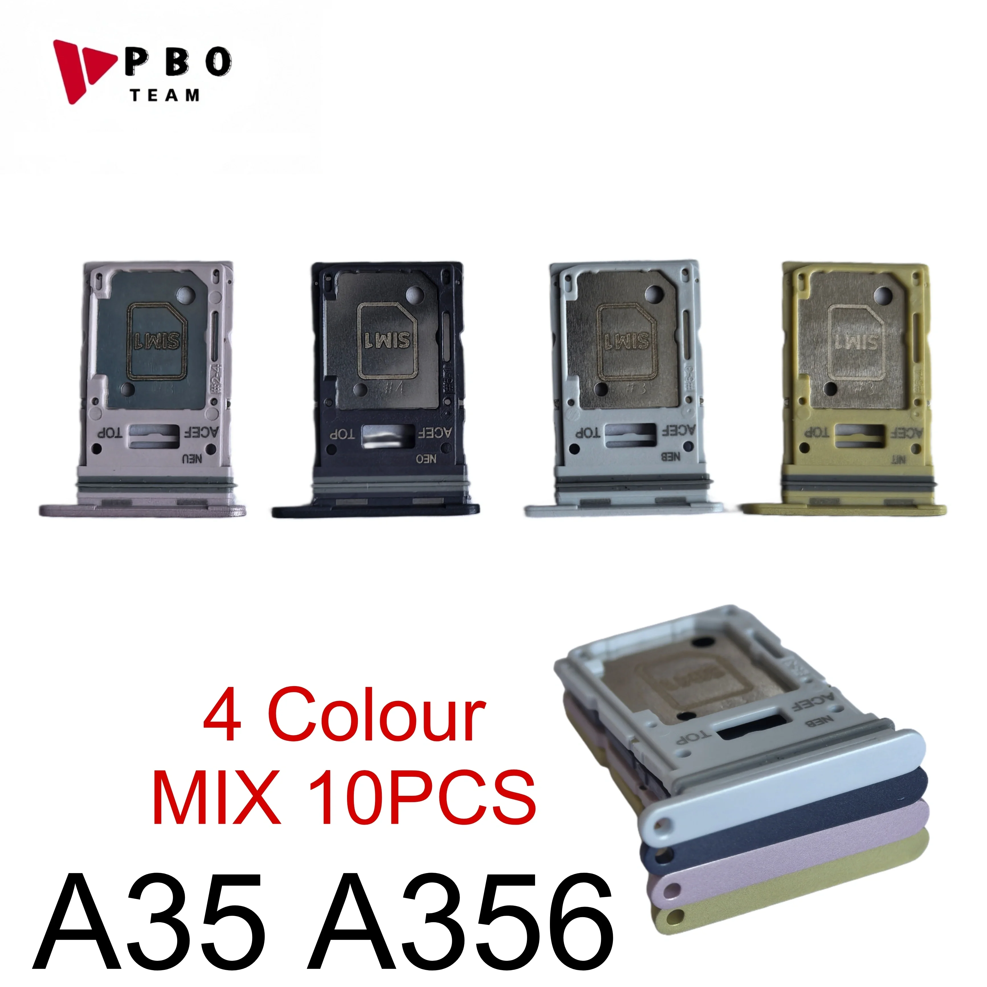 10-Pack Universal SIM Tray Slot Holder Replacement