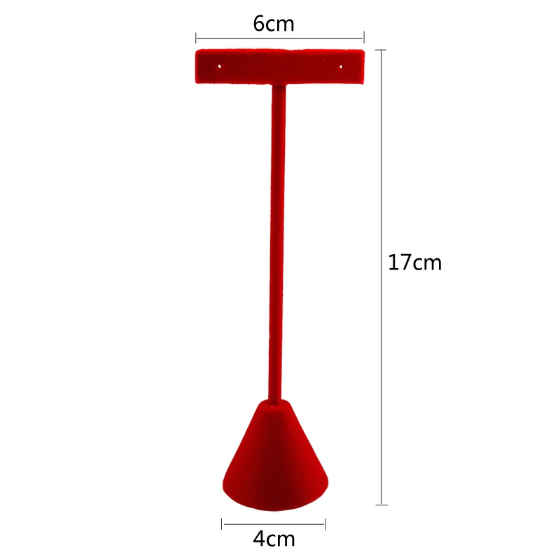 High-End Velvet Or Leather Earrings Display Storage Rack High, Medium And Low Size Jewelry Display Props Earrings Display Props