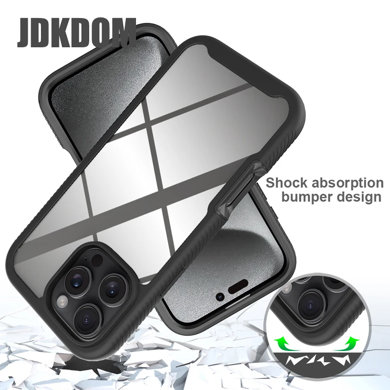 Shockproof Armor Case - Durable Protective Cover by JDKDOM