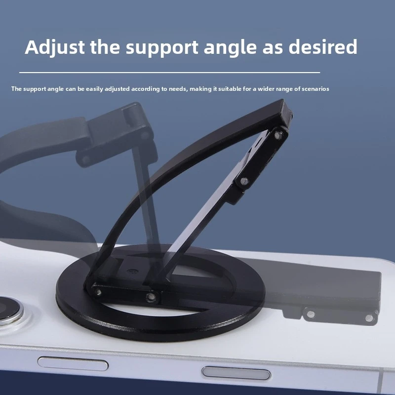 Magnetic Collapsible Phone Ring Stand and Hand Grip Holder