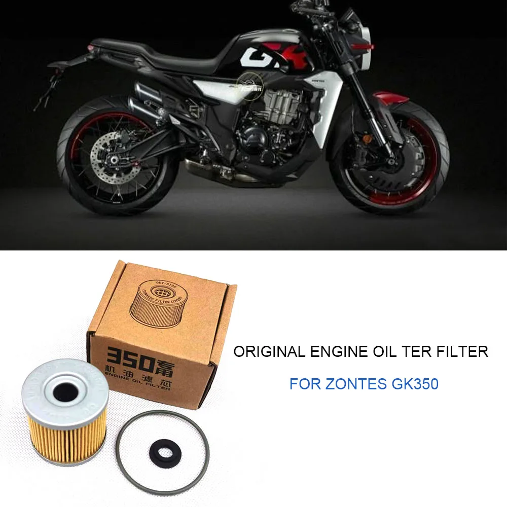 

Motorcycle Original Engine Oil Ter Filter For Zontes GK350 ZT350GK GK 350