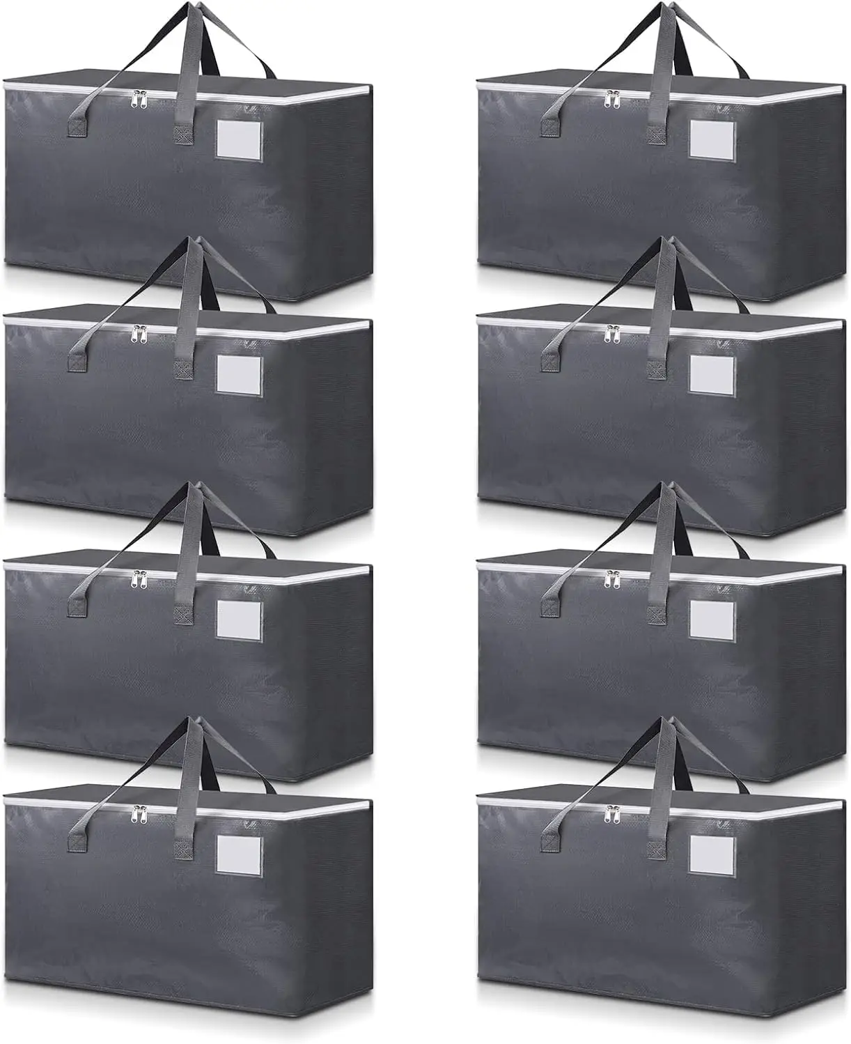 Cajas Mudanza, 8PCS Cajas de Almacenamiento, Bolsas de Mudanza Gran Capacidad, Cajas para Mudanza con
