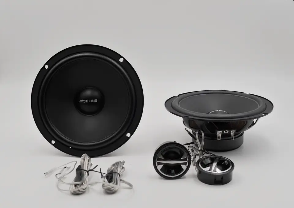 アルパイン-カーオーディオ双方向スプリットスピーカー,ツイーター