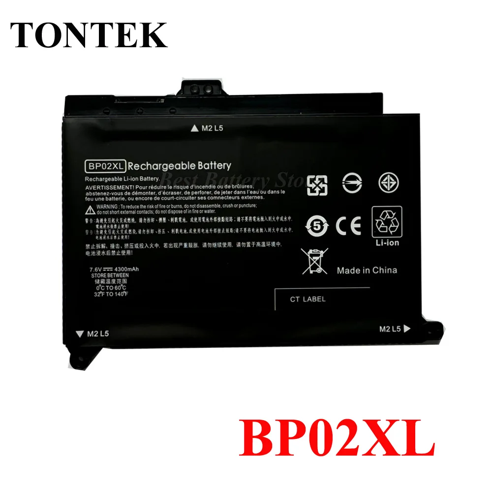 BP02XL Battery For HP Pavilion 15 Series 15-AU010WM 15-AU018WM 15-AU057CL US