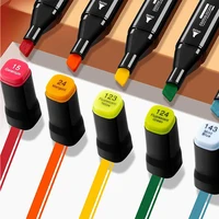 100 Colors Double-Ended Art Markers – 1mm Precise Lines + 6mm Wide Coloring – Quick-Dry Oil-Based Ink – Ideal for DIY Crafts, Clothing, Mugs, Glass – Artist Gift Set 3
