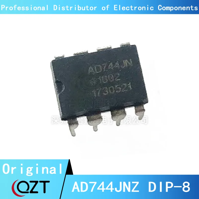 10pcs/lot AD744 DIP8 AD744J AD744JN AD744JNZ DIP-8 chip New spot 10pcs lot brand new genuine ic lm358p lm358 dip8 dual operational amplifier ic chip