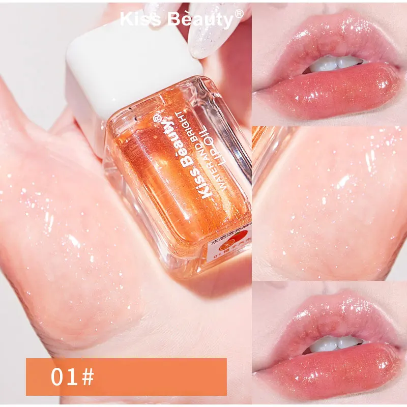 6ml Clear Jelly Lipolie Hydraterende Niet-plakkerige Sexy Plumping Lip Glow Gloss Lip Glazuur Getinte Mode Lippenstift make-up Lipverzorging_voghion.com