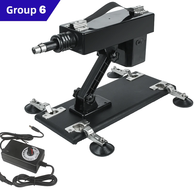 Automatic Hand-Free Sex Machine for Women with 3XLR Dildos Attachments Telescopic Masturbation Toy with Suction Cups for Men