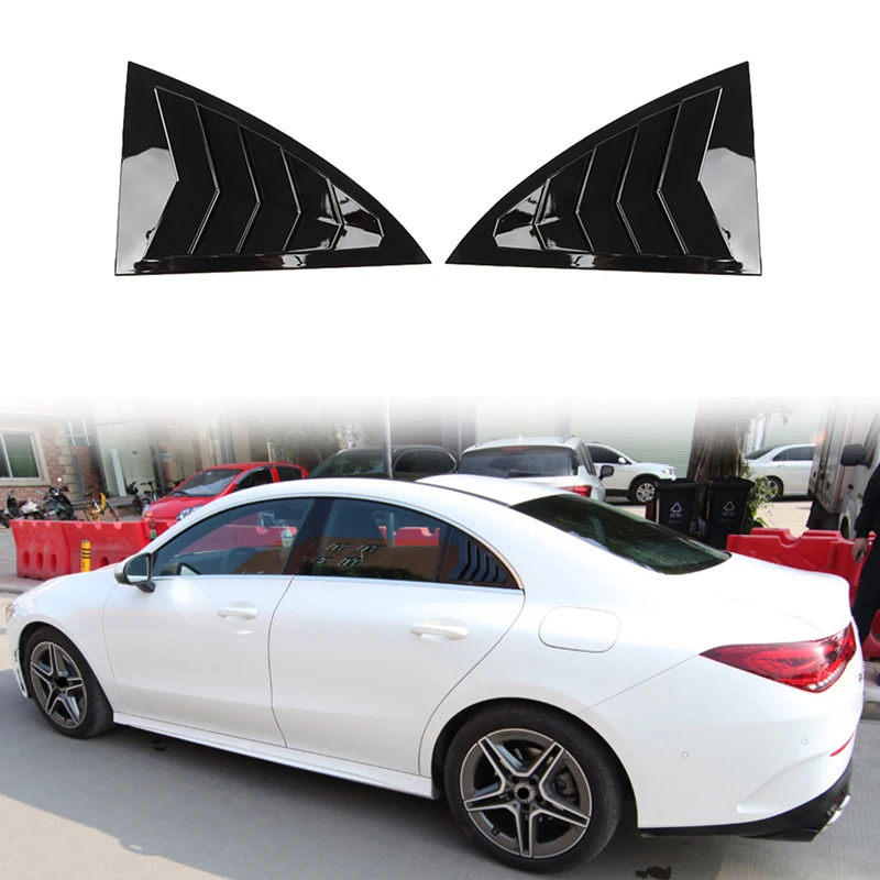 

Обшивка затвора задней жалюзи для Benz CLA C118 W118 CLA200 CLA45 2020 2021 обшивка бокового окна