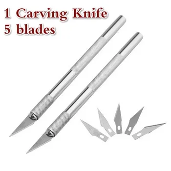 Paper Carving Craft Pottery Clay Sculpture Ceramics Tools Scrapbooking Knife Card Making Precision Cutting Home Tools 1