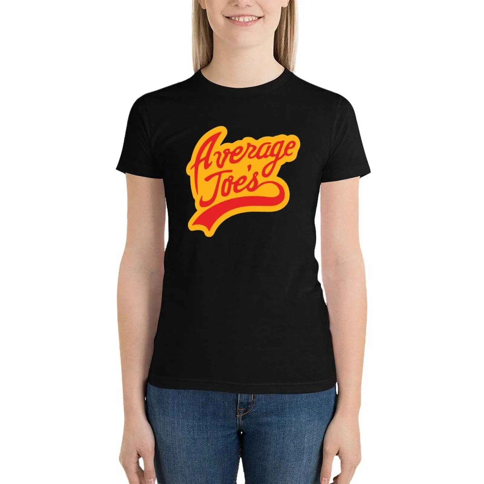 Average Joe's Gym Sticker T-Shirt anime clothes aesthetic clothes Women's t-shirt