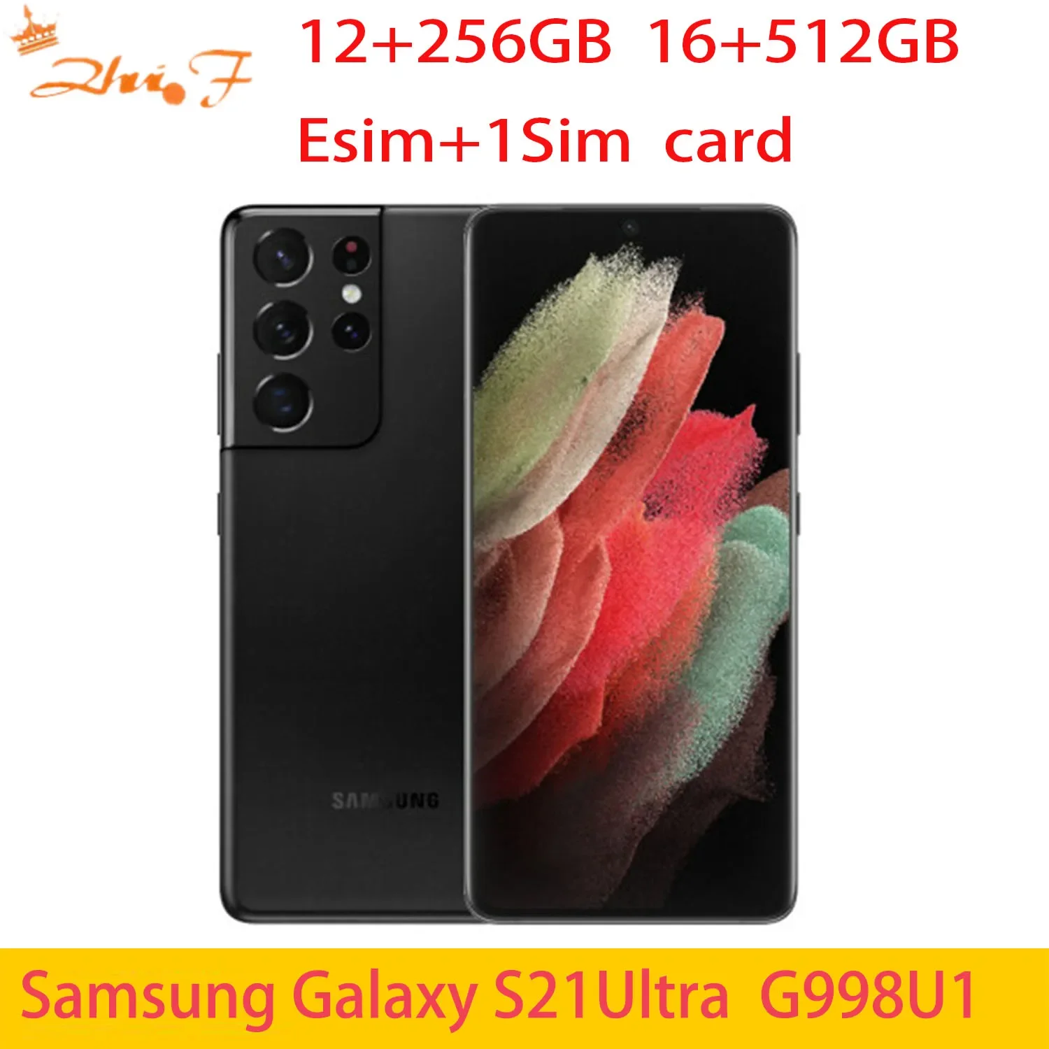 Smartphone Samsung Galaxy s21 ultra 5G, G998U1, g998U, G998N 128 GB 256 GB 16G 512 GB, Snapdragon, NFC, Octa Core sbloccato, Cell P