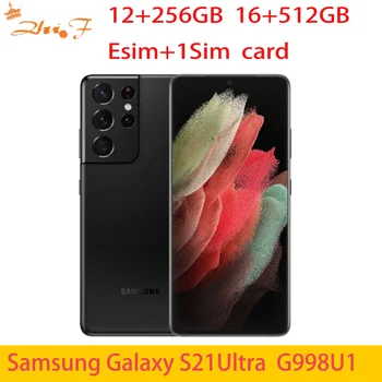 Smartphone Samsung Galaxy s21 ultra 5G, G998U1, g998U, G998N 128 GB 256 GB 16G 512 GB, Snapdragon, NFC, Octa Core sbloccato, Cell P