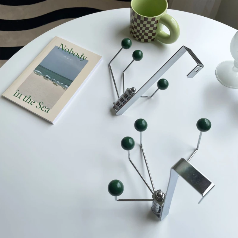 Portable Mini Metal Dress Hanger Coat Rack Wall Children's Clothes Hanger Room Furniture Clothes Organizer Storage Furniture