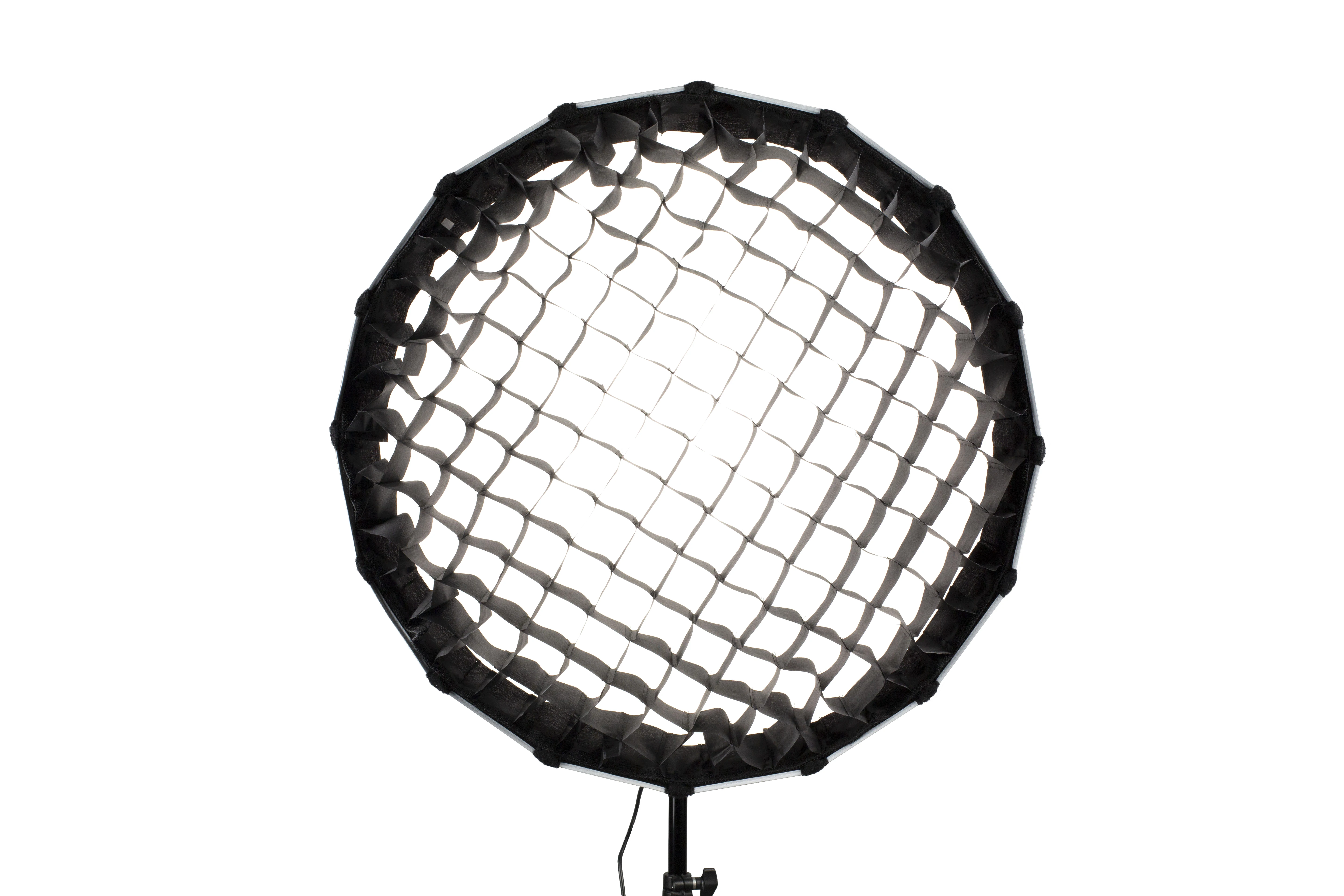 Nanlite 60cm Parabolic Softbox with Eggcrate for Forza 60/60B, FS Series, Forza 200, 300/300B, 500 Light