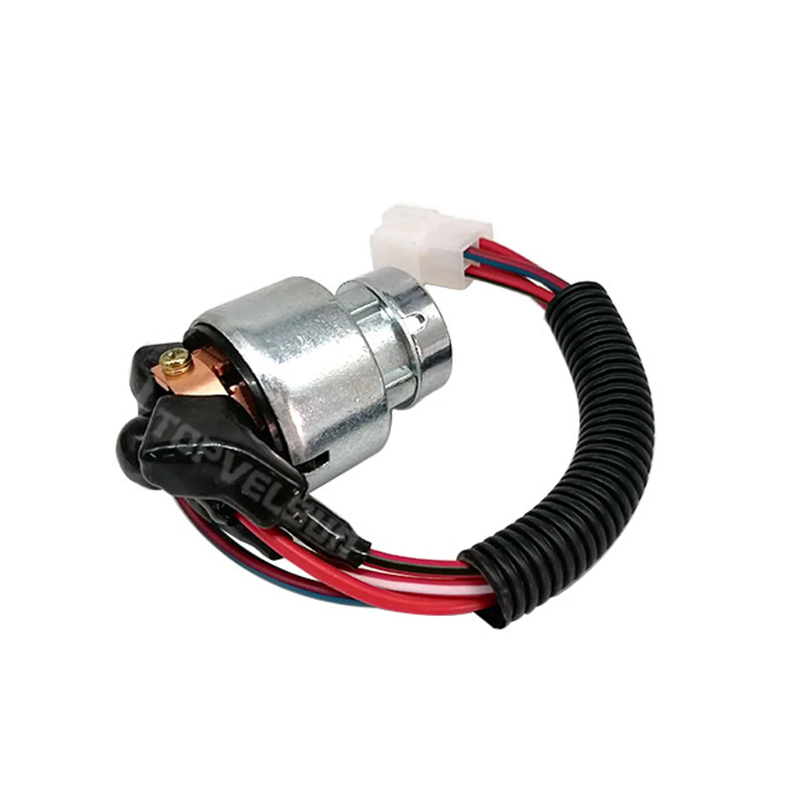 

TOPVELSUN Ignition Switch with 2 Keys, Kubota Excavator Universal Starter Switch for Car, Motorcycle, Tractor, Forklift, Truck,