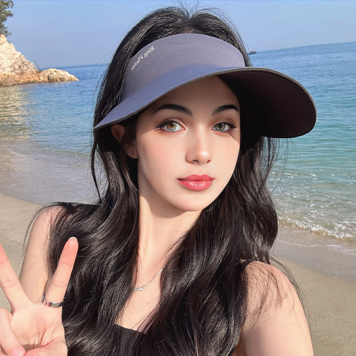 Sun Hat Sun Protection Hat 1 summer unisex sunshade hat with adjustable large size Casual Golf Beach Hat