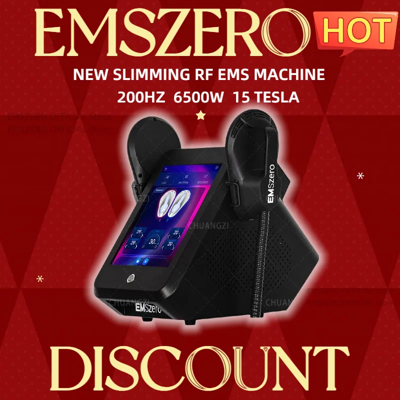 

6.18 Professional 6500w EMS Body Sculpting Machine 2024 Portable EMSSLIM NEO RF EMSZERO Nova Muscle Stimulation HIEMT Slimming