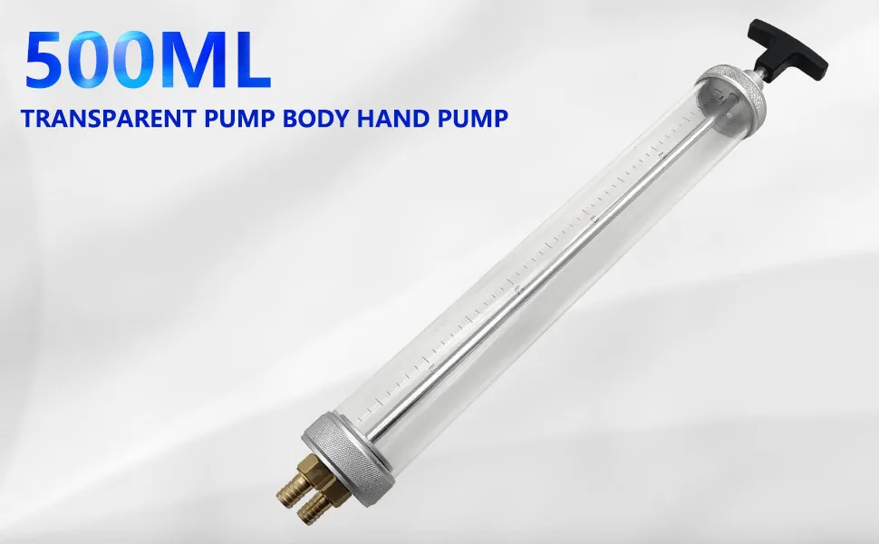 Automatische Getriebeölabfüllpumpe für Audi, Volkswagen, Porsche, manuelle Ölpumpe, manueller Absauger (mit Adapter) – Detail 3