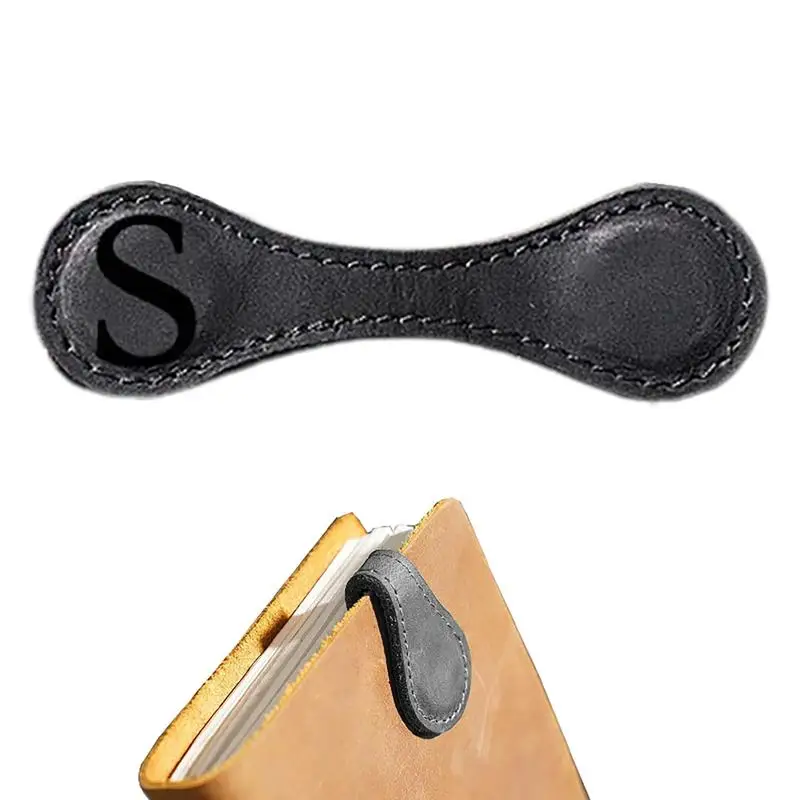 

Магнитный дневной блокнот, кожаный маркер с сильными магнитами, закладки для страниц, чтобы сохранить ваши страницы для студентов, учителей, чтения