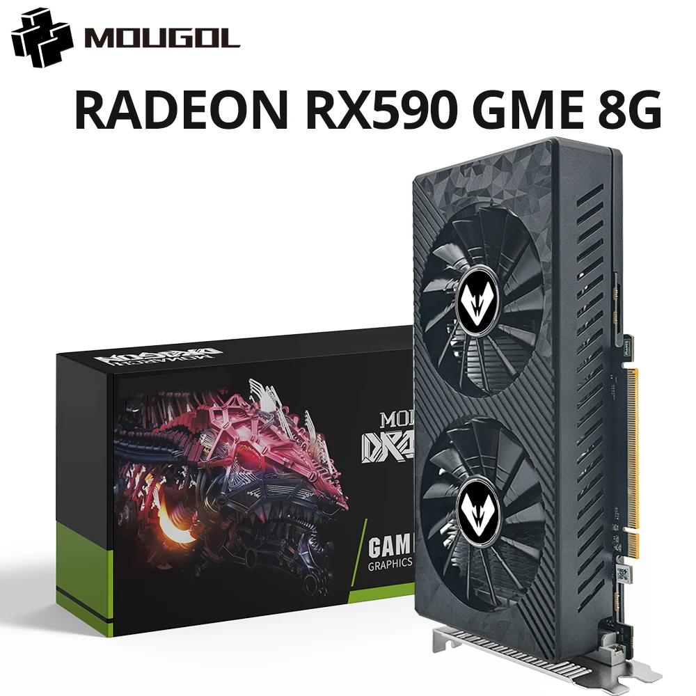 Placa de Vídeo MOUGOL RX 590 GME 8GB