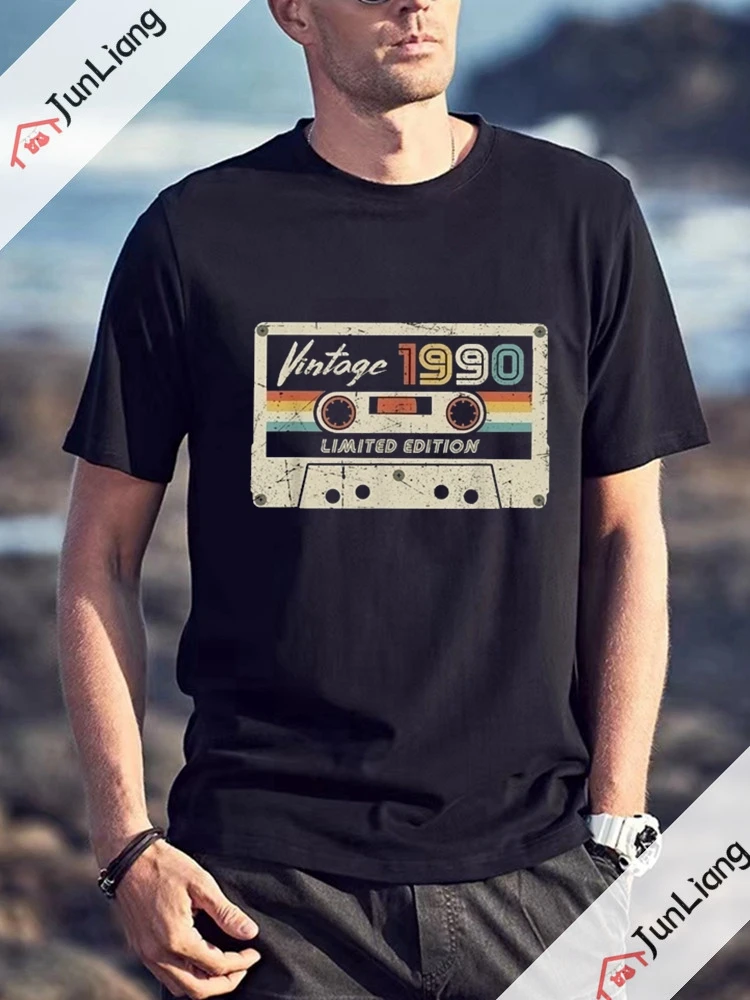 【1993studio】 Vintage Cassette Tape T-Shirt /追跡付 71Hl9Tob45L.jpg