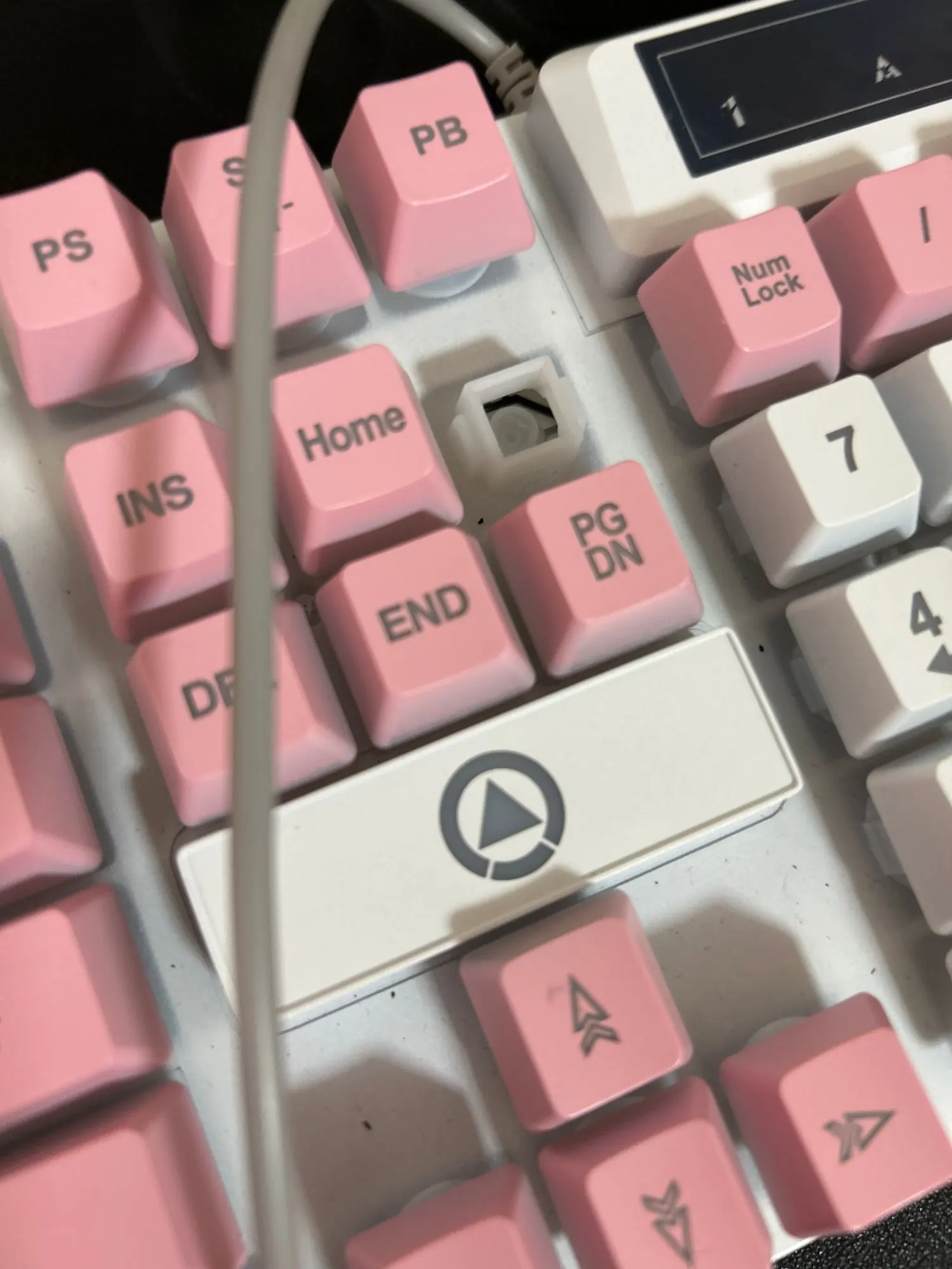 YINDIAO K500 Wired Low Profile Keyboard with Numpad photo review