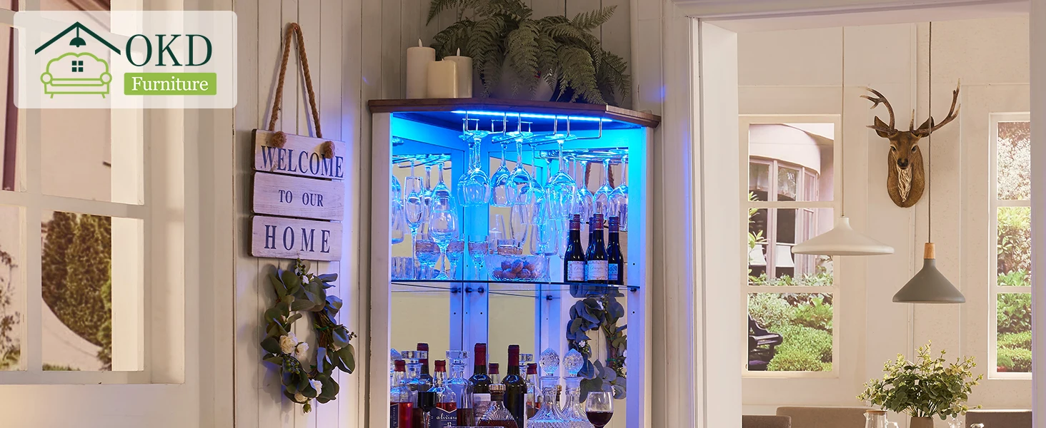 bar cabinets for liquor and glasses