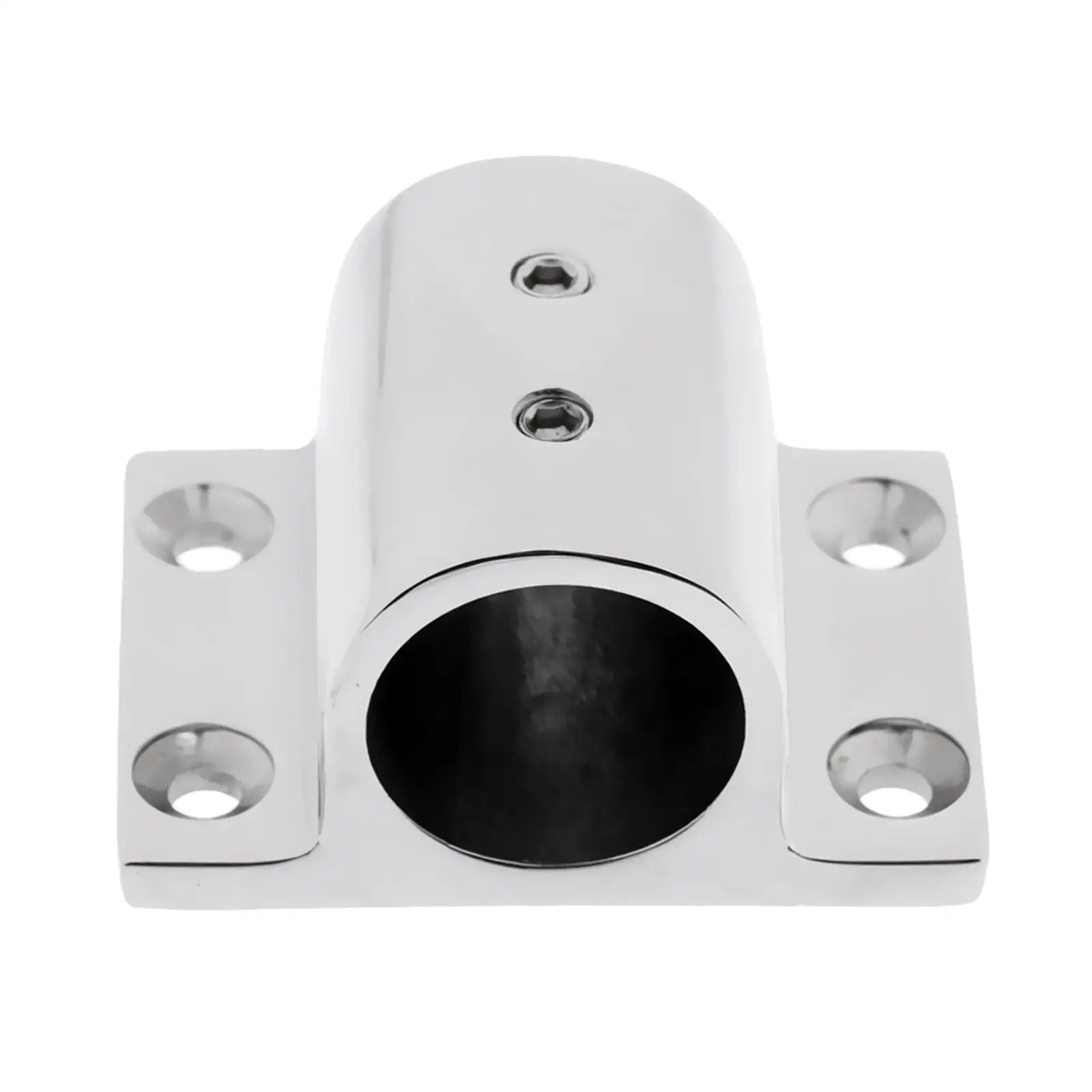 

316 Stainless Steel 90 Degree Boat Stanchion Hand Rail Fitting 25mm Base