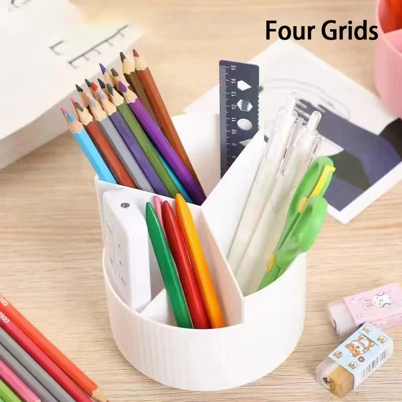 Rotating Divided Pen Organizer 5