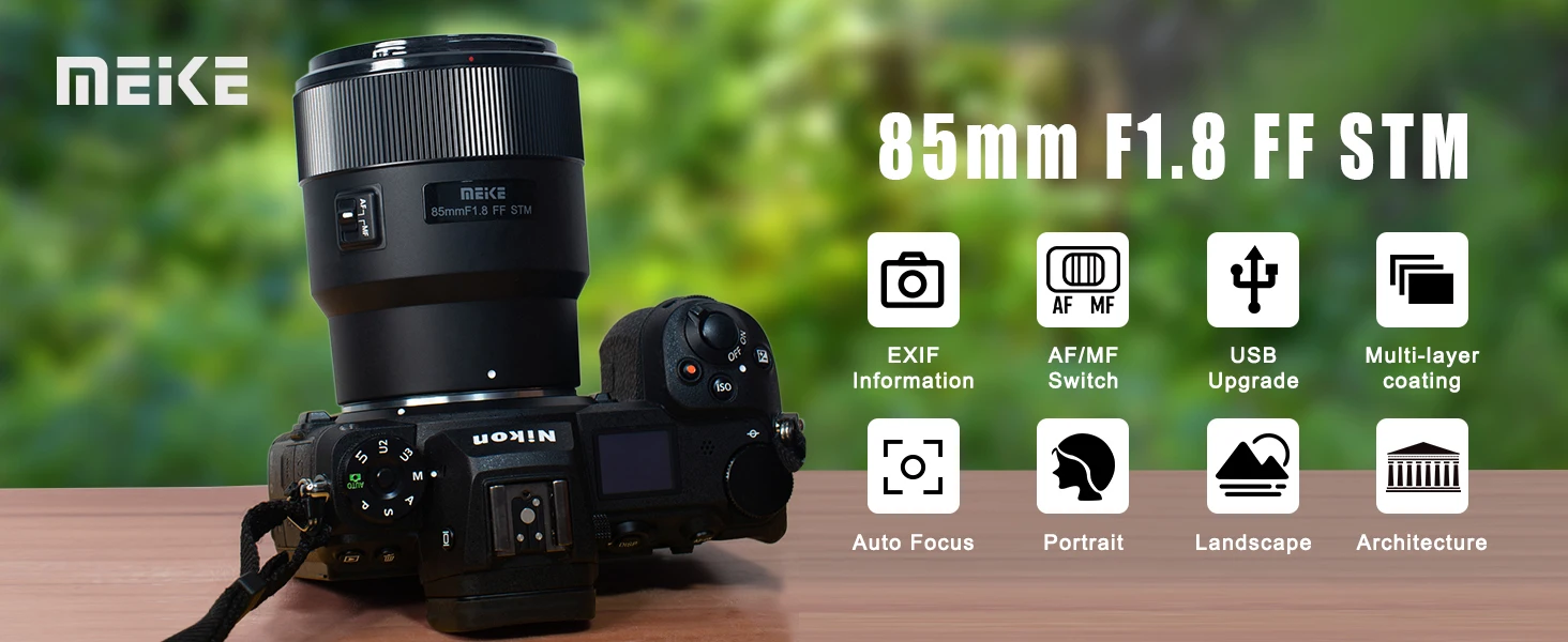 Meike 55mm F1.8 Pro X-Mount STM Auto Focus Prime Lens For Fujifilm Fuji X-Mount Cameras X-Pro2 X-T3 X-T2 X-T30 X-T20 X-E3 X-T100 X-A5 X-T10 X-A2 X-E2 X-E2S X-H1 - View #9
