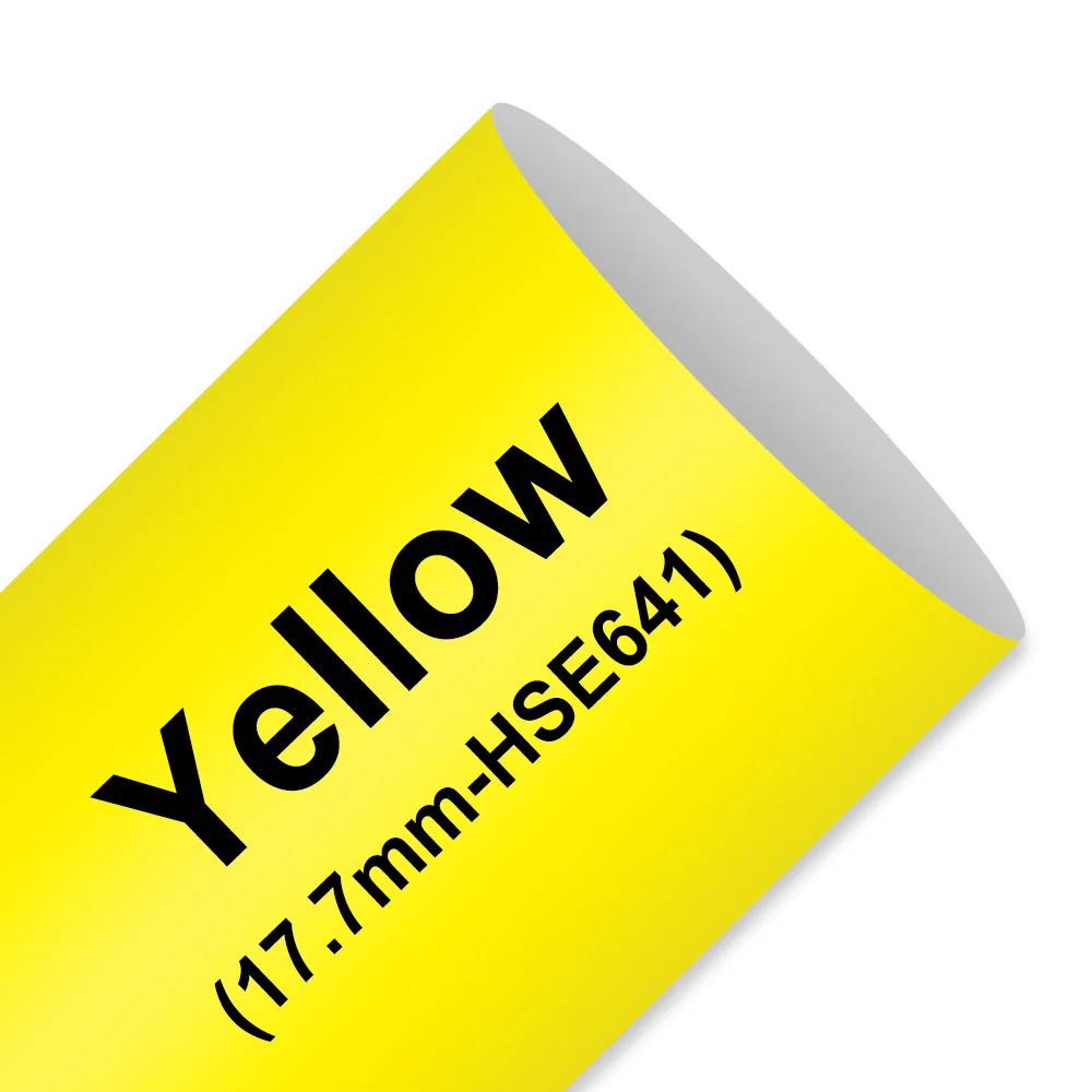 Heat Shrink Tube Label Tape for Brother Label Printers