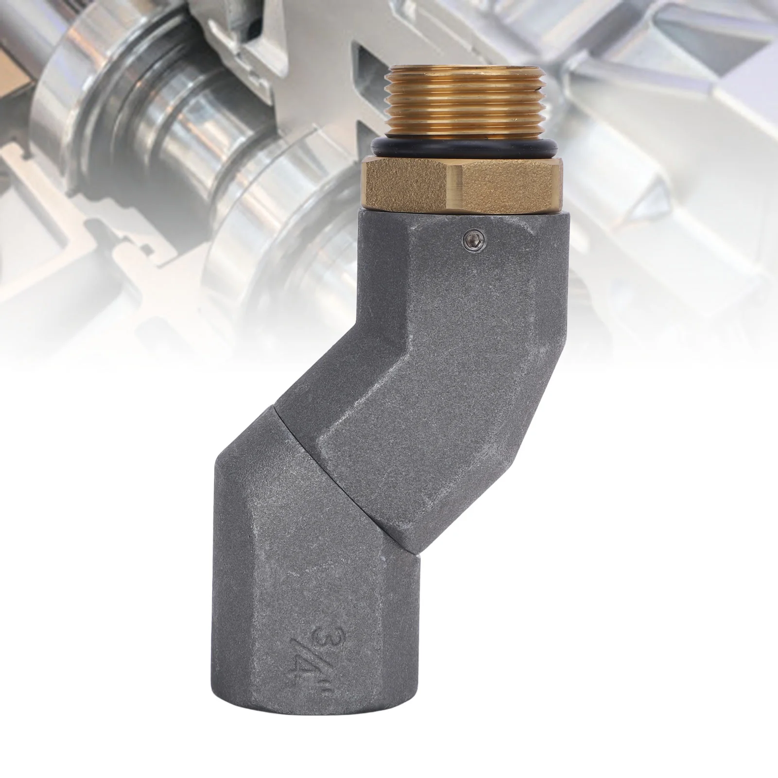 Fuel Hose Nozzle Swivel Wear Proof Multifunctional Flexible Use Fuel Hose Swivel for Fuel Nozzle Multi Plane Fuel Plane Swivel