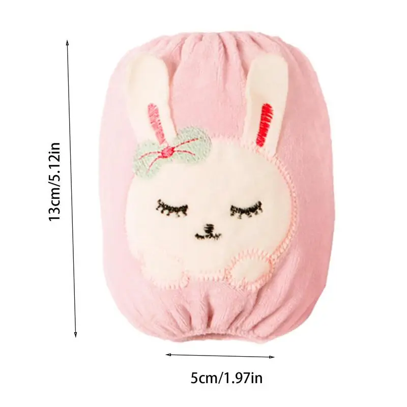 Kids Oversleeves Cartoon Plush Stain Resistant Sleeves Warm Guard Covers Comfortable Cloth Protective Sleeve For Women Girls images - 6