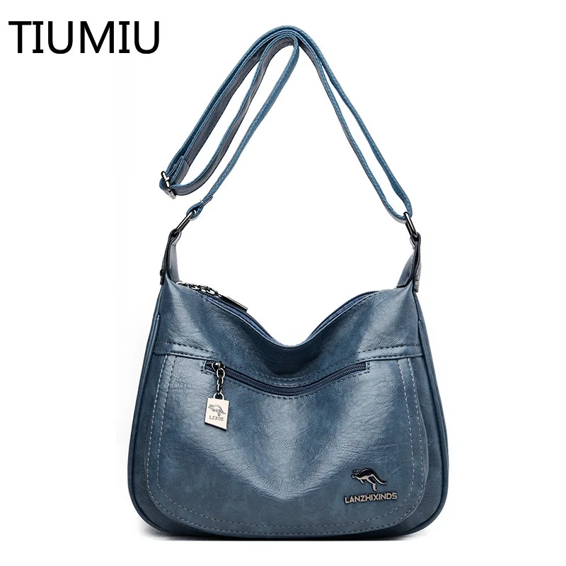 

2022 Spring Soft Leather Luxury Ladies Hand Bags Female Crossbody Bags for Women Shoulder Messenger Bags Bolsa Sac A Main Femme