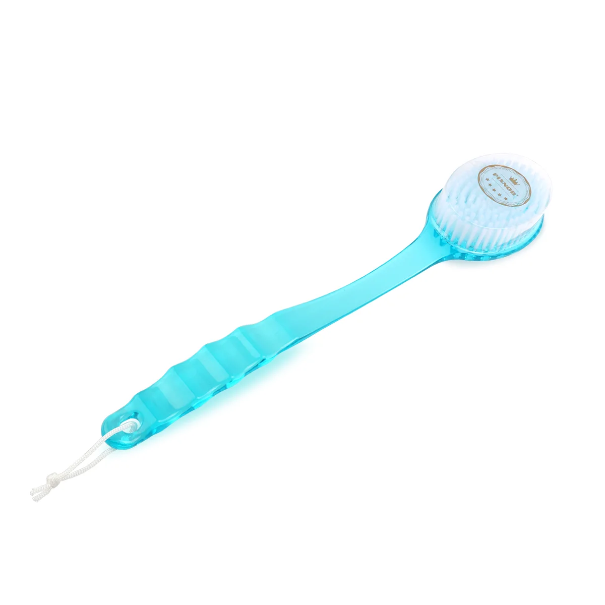 

PIXNOR Bath Shower Back Brush Exfoliating Body Brush with Long Handle (Blue)