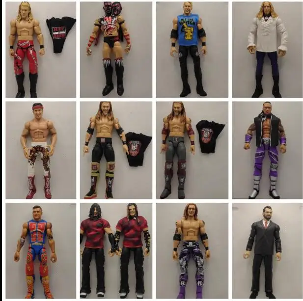 6-7" WWE Wrestlers dolls figures Slash TRX4M TRX-4/TRX-6 SCX10 RBX10 RYFT TF2 LWB MAJOVE D90 D110 Gelande II FJ40 fms mashigan