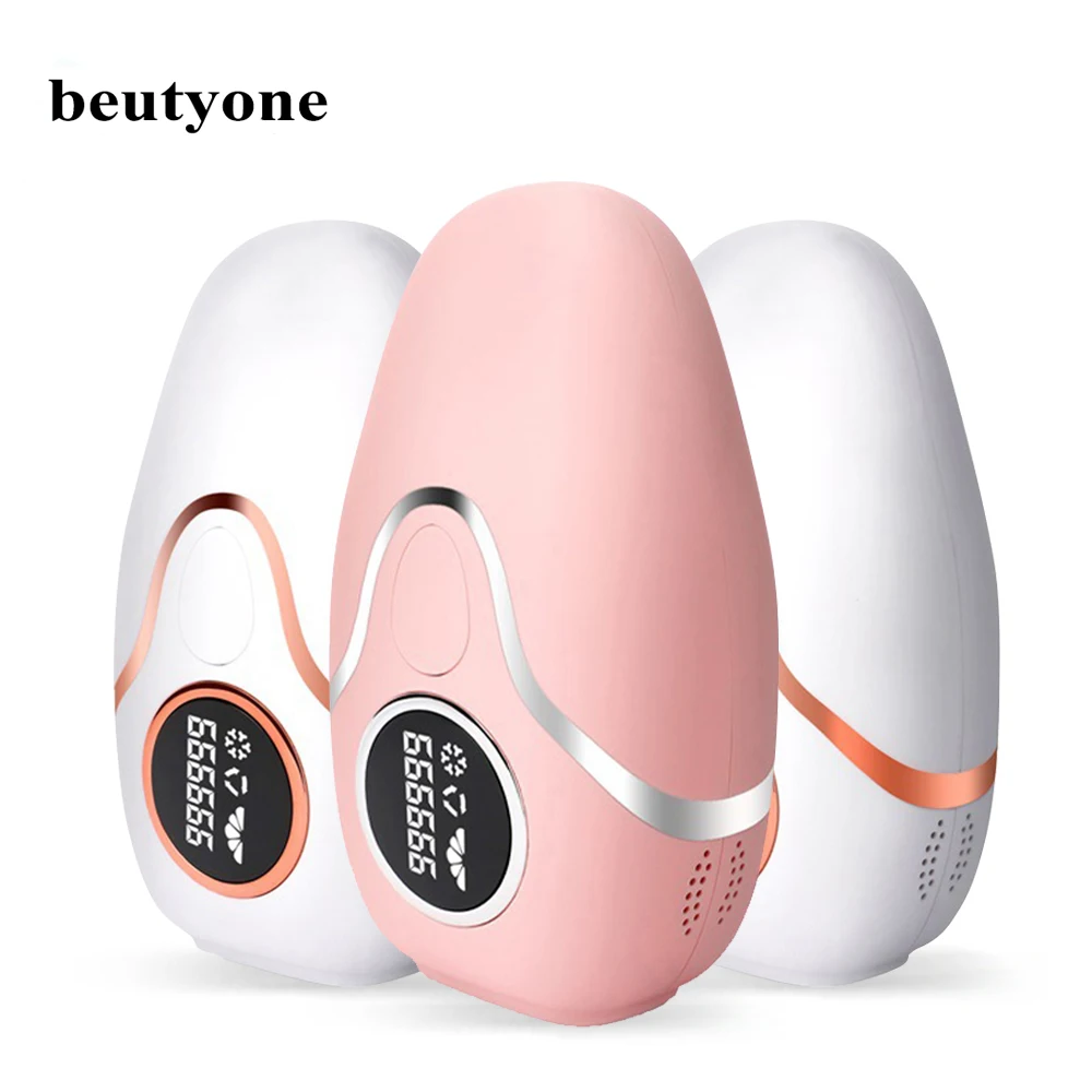 Beutyone Home Freezing Point High Energy 999,999 Flashes Laser Hair Removal Machine LED Portable Painless Women Body IPL Epilato custom natural hlth tiv one zero point energy and acupuure pen he leg pain relief bt body kit