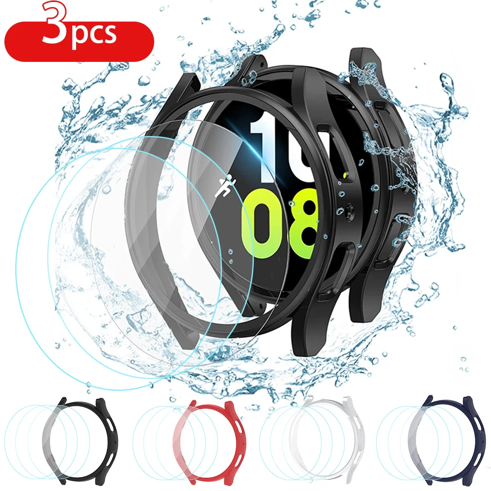 Samsung Galaxy Watch 5 Pro Case Waterproof Screen Protector Smart