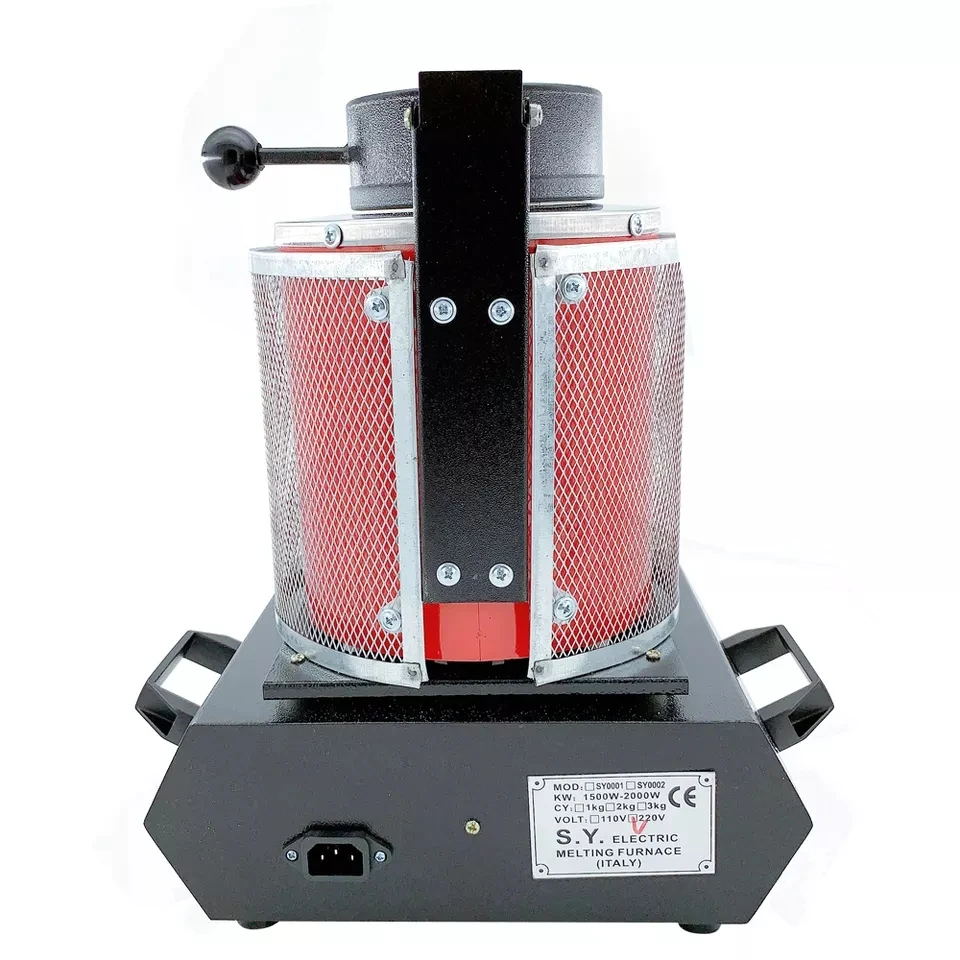 Mini 1/2/3KG Melting Furnace Melting Induction for GOLD and Silver Copper