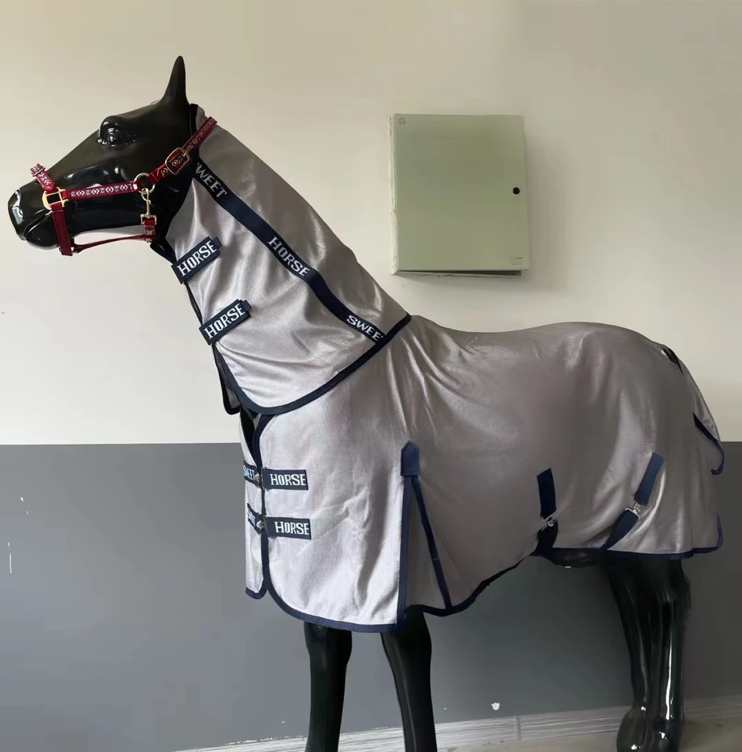Summer Mesh Sun Protection Horse Clothing Mosquito And Insect Repellent Breathable And Cool Horse Harness Supplies