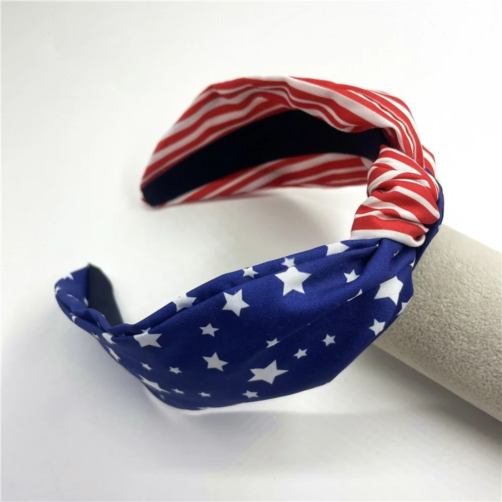 

Женский ободок для волос с флагом