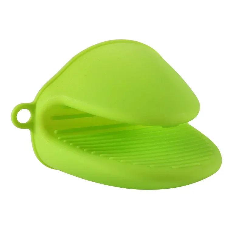 1PC Thick Silicone Oven Gloves Heat Resistant Anti-Scald Gloves for Cooking Pinch Grips Pot Holder Silicone Kitchen Accessories silicone oven mitts silicone oven gloves