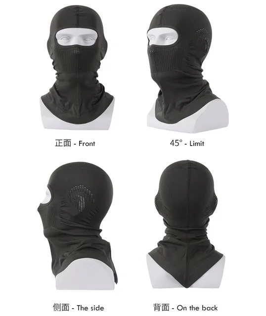 Cagoule Nike AYPOW Cagoule D'hiver Thermique Multifonction Coupe-vent Pour Cagoule Militaire