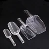 Plastic Large Ice Scoop Scale Hopper Home Kitchen Flour Food Candy Sugar Scraper Scoops Bar Garden Tools 1