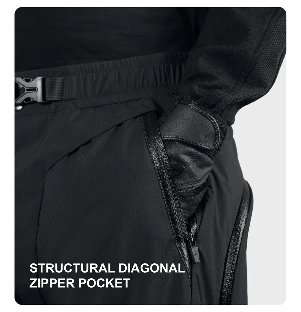 Reindee Lusion 24aw Versatile functional primaloft multiform pants hexagonal structure design integrated waistband techwear