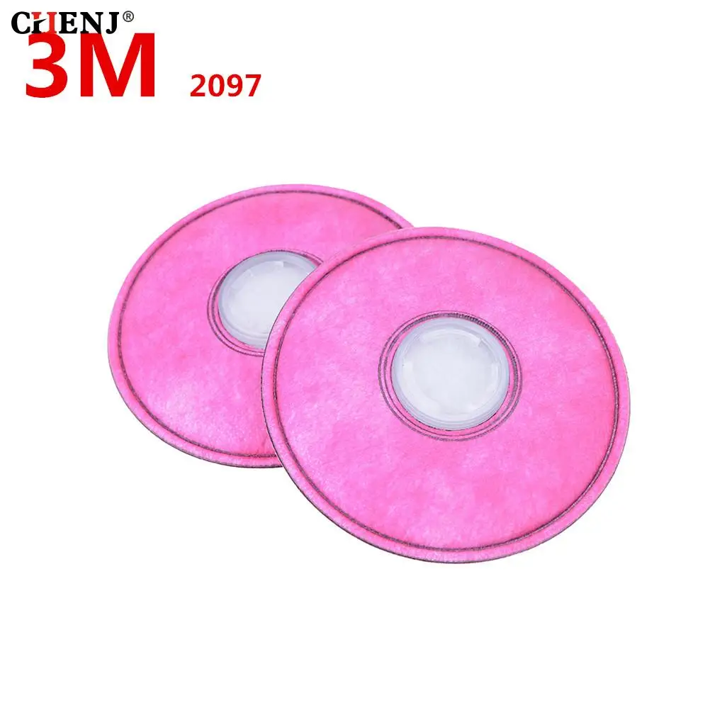 2PCS/1Pair 2097/2091 Particulate Filter P100 For 3M 6200/6800/7502 Painting Spray Industry Mask Respirator New | Безопасность и