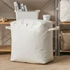 Thickened Large Cotton Storage Bag Linen Bag Quilt Storage Zipper Portable Moisture-proof Clothing Organizer  Under Bed Storage 3